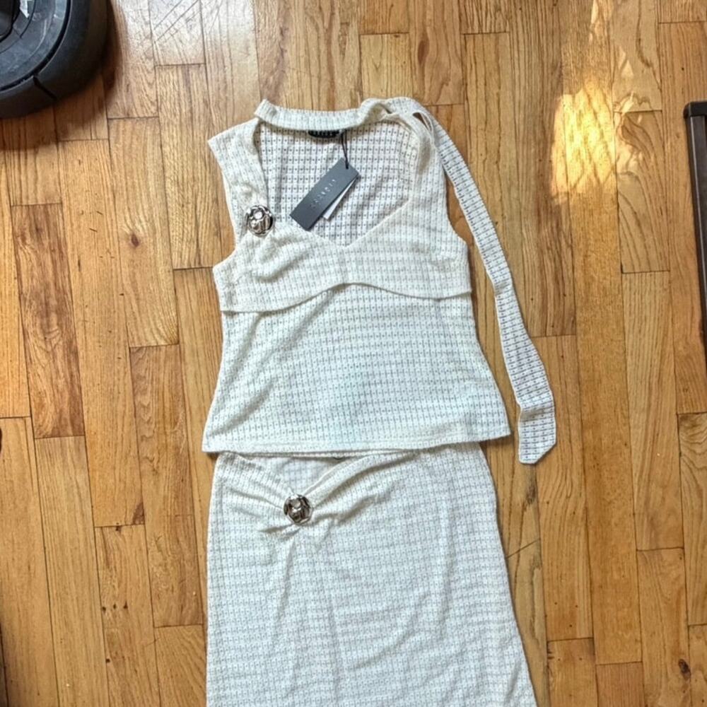 Lioness Two-Piece In Your Dreams Top + Maxi Skirt, NWT